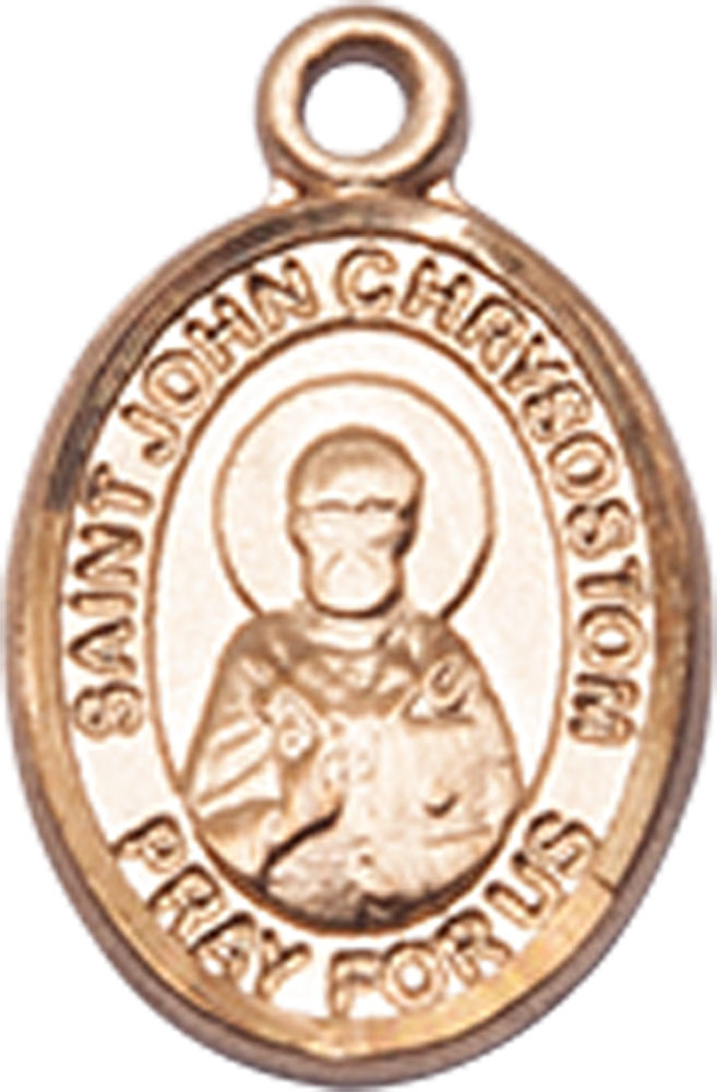 14kt Gold Saint John Chrysostom Medal