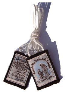 Best Brown Scapular with White Cord