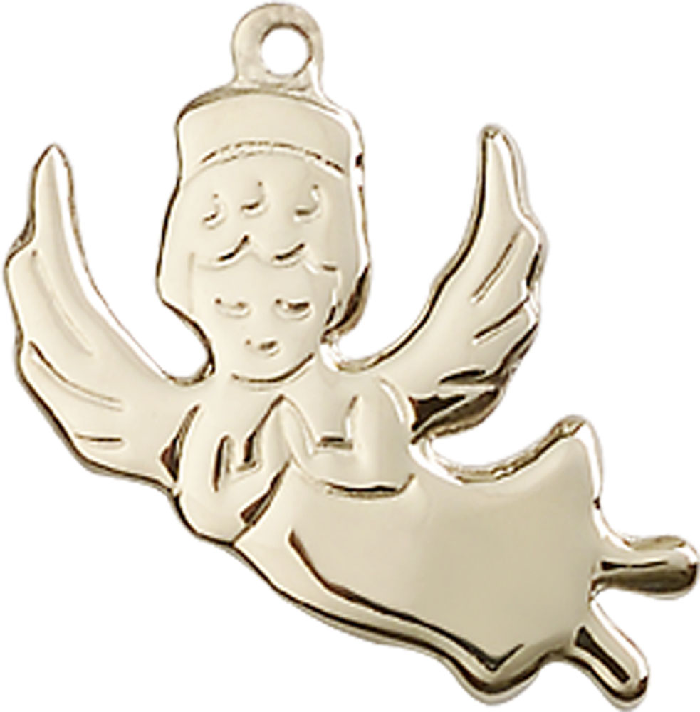 14kt Gold Filled Angel Medal