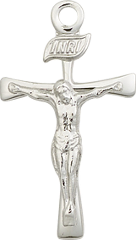 Sterling Silver Maltese Crucifix Medal - With Box