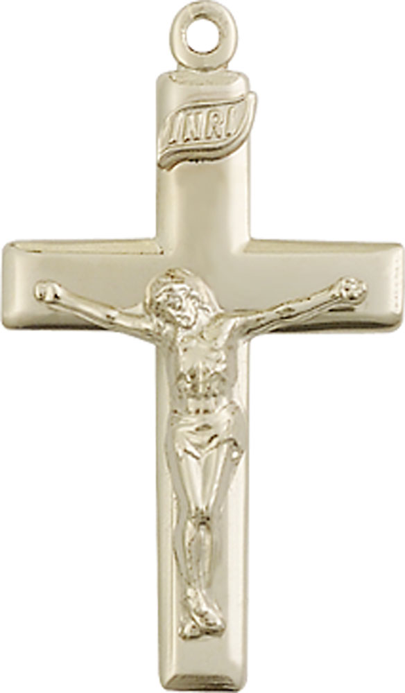 14kt Gold Filled Crucifix Medal