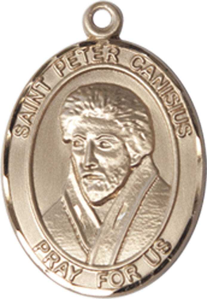 14kt Gold Filled Saint Peter Canisius Medal