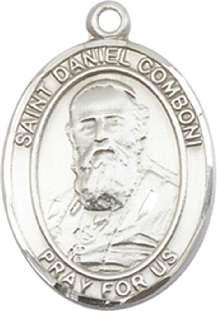 Sterling Silver Saint Daniel Comboni Medal
