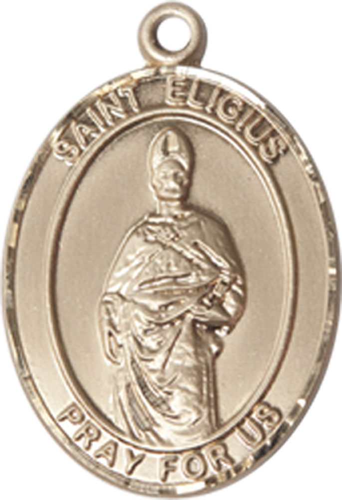 14kt Gold Filled Saint Eligius Medal