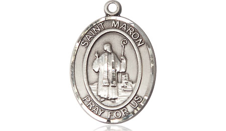 Sterling Silver Saint Maron Medal