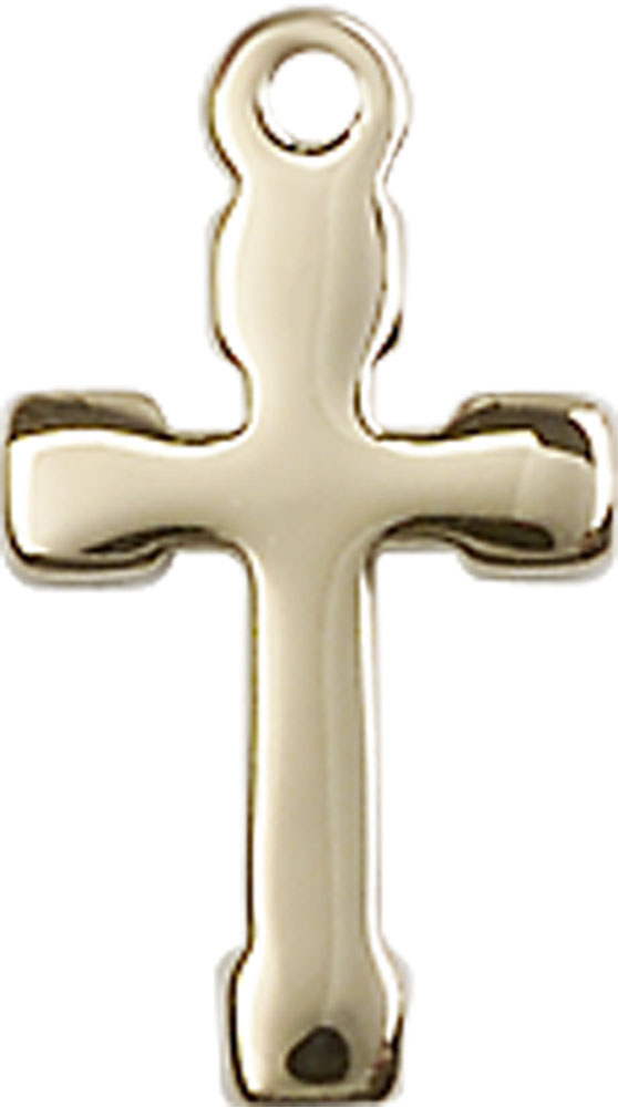 14kt Gold Filled Cross Medal
