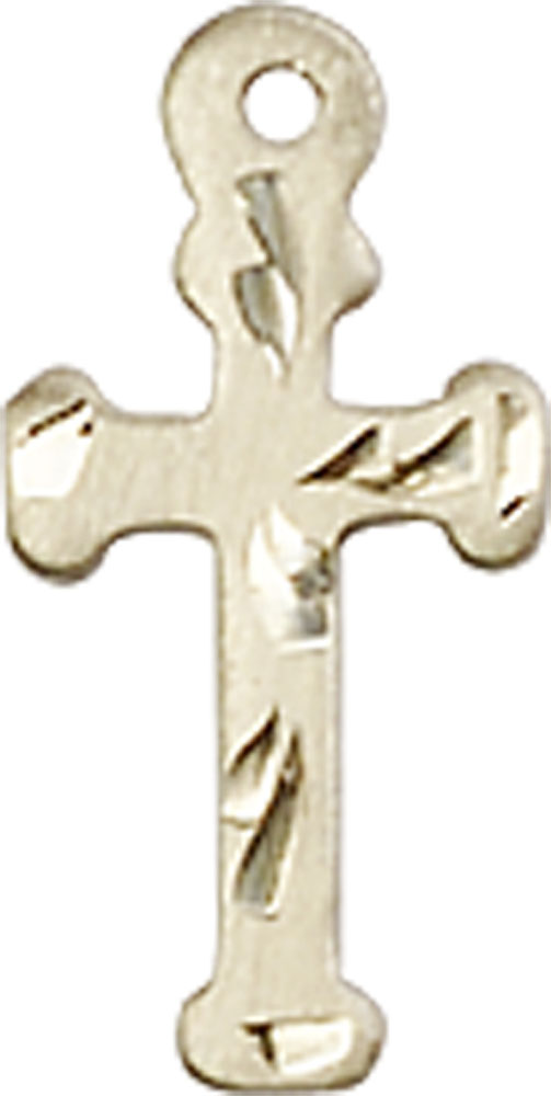 14kt Gold Filled Cross Medal