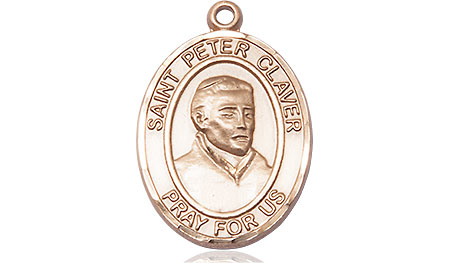 14kt Gold Filled Saint Peter Claver Medal