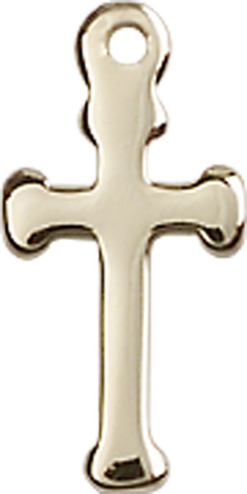 14kt Gold Filled Cross Medal