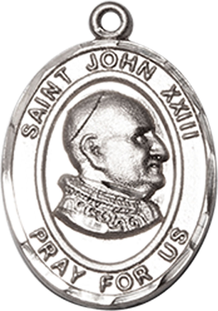 Sterling Silver Saint John XXIII Medal
