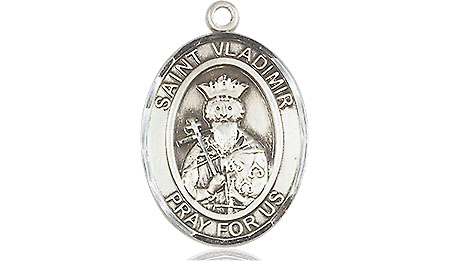 Sterling Silver Saint Vladimir Medal
