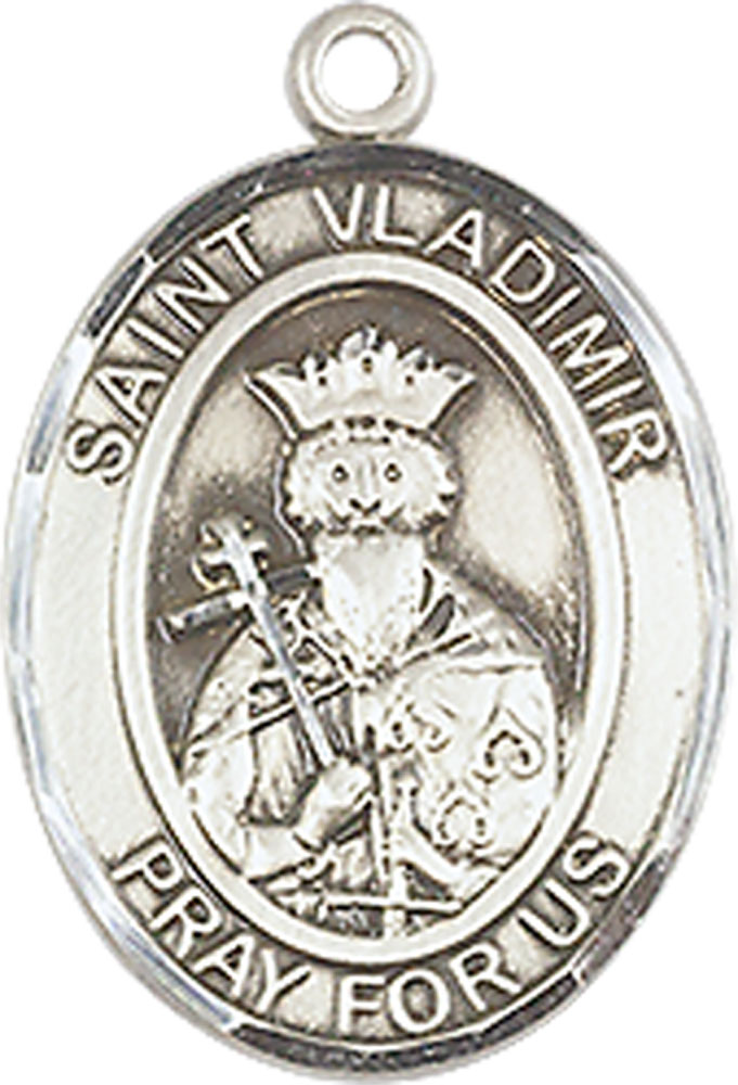 Sterling Silver Saint Vladimir Medal