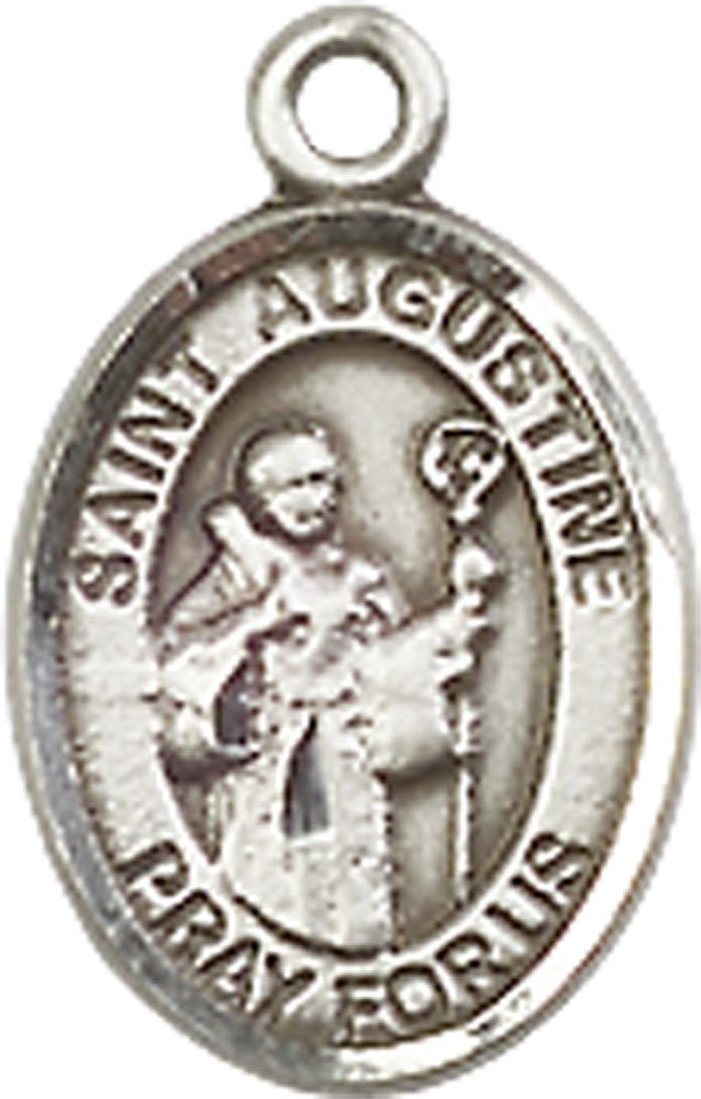 Sterling Silver Saint Augustine Medal
