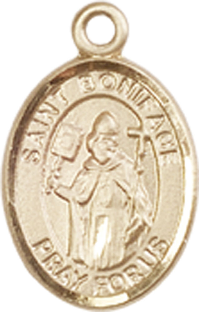 14kt Gold Filled Saint Boniface Medal
