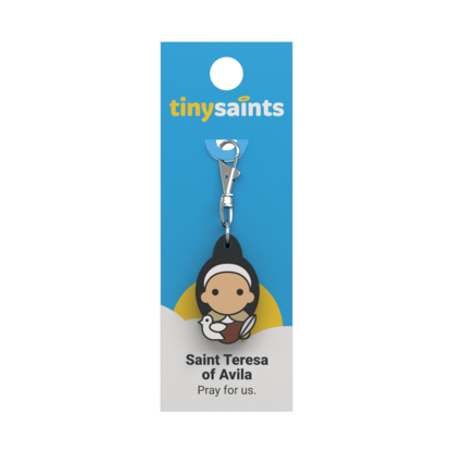 Tiny Saints Charm - St. Teresa Of Avila