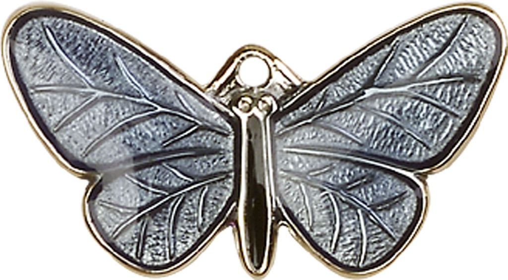 14kt Gold Filled Butterfly Medal