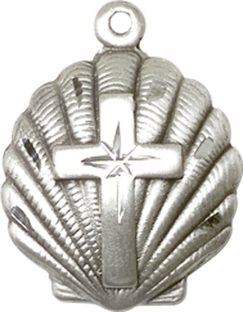 Sterling Silver Cross Medal