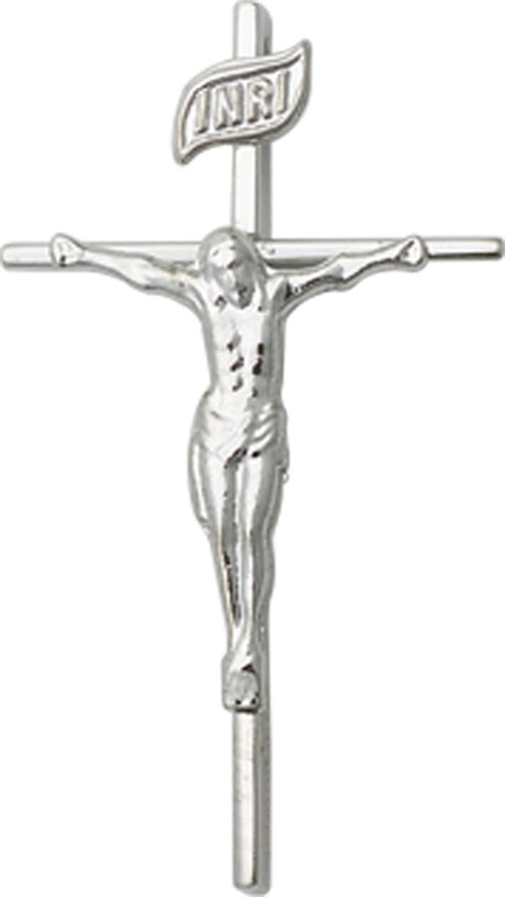 Sterling Silver Crucifix Medal
