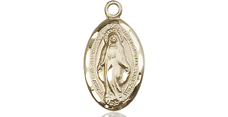 14kt Gold Filled Miraculous Medal - With Box