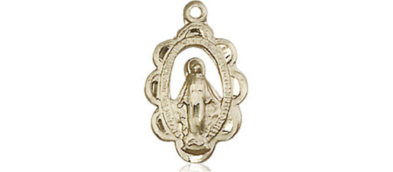 14kt Gold Filled Miraculous Medal