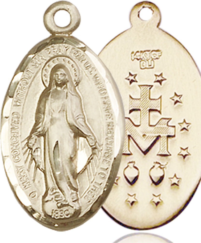14kt Gold Filled Miraculous Medal - With Box