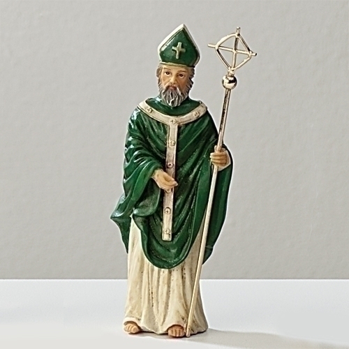4.75&quot;H St Patrick Figure