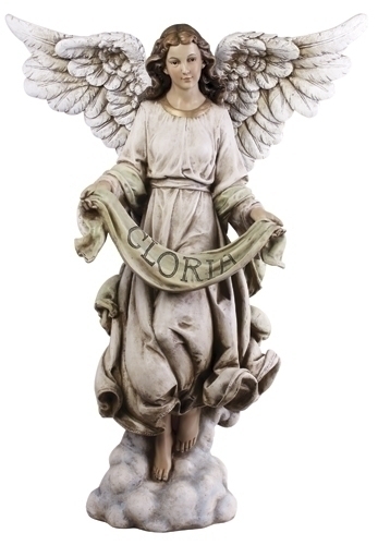 39&quot; Scale Color Gloria Angel - Christmas