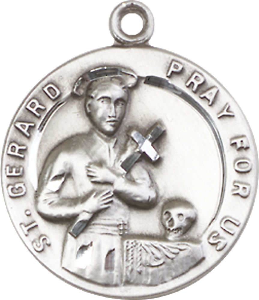 Sterling Silver Saint Gerard Medal