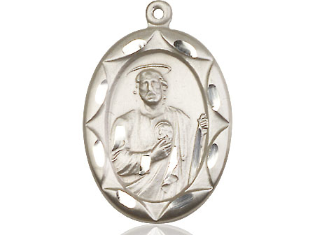 Sterling Silver Saint Jude Medal