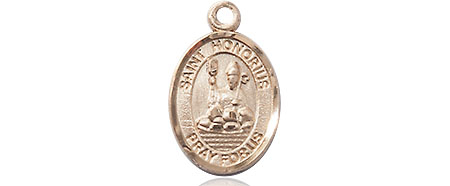 14kt Gold Saint Honorius Medal