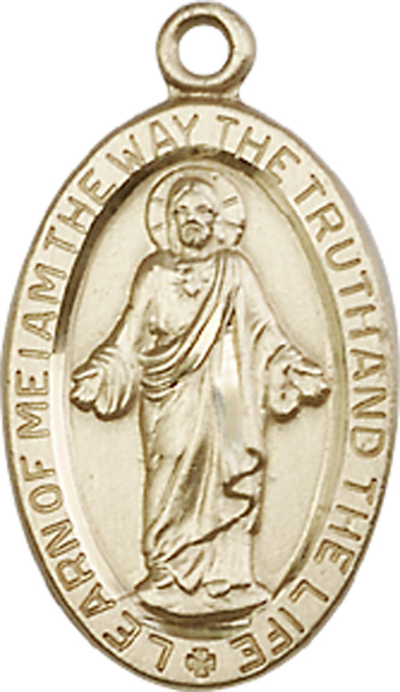 14kt Gold Scapular Medal