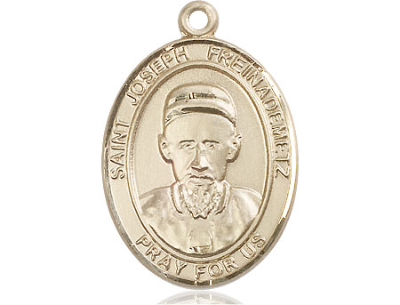 14kt Gold Saint Joseph Freinademetz Medal