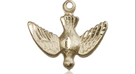 14kt Gold Filled Holy Spirit Medal