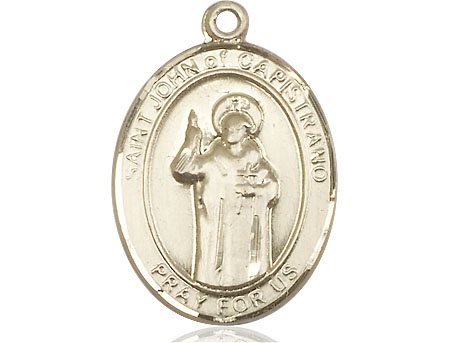 14kt Gold Saint John of Capistrano Medal