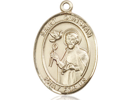 14kt Gold Saint Dunstan Medal