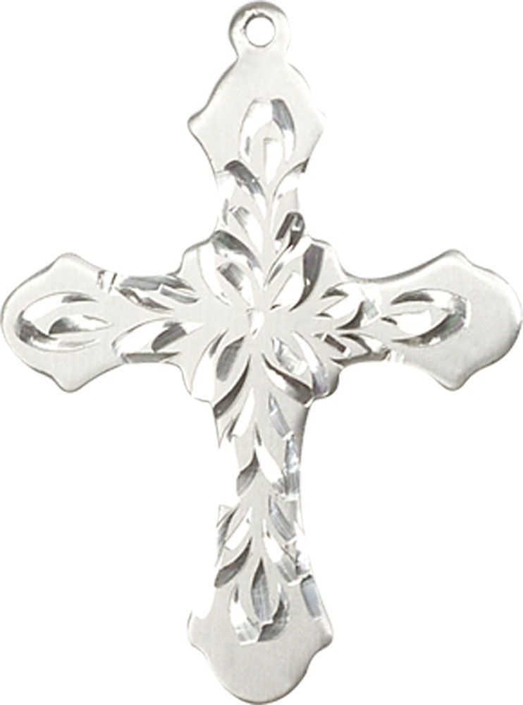 Sterling Silver Cross Medal