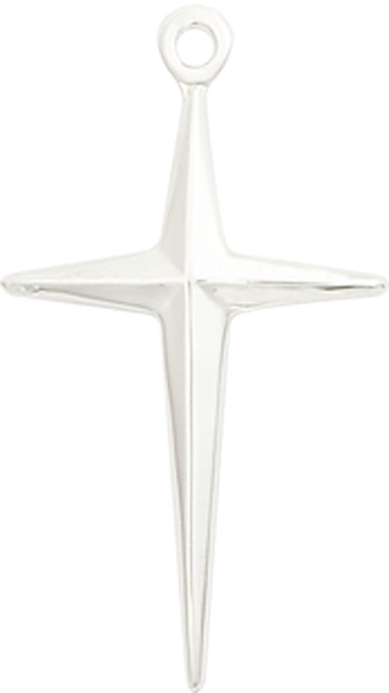 Sterling Silver Cross Medal