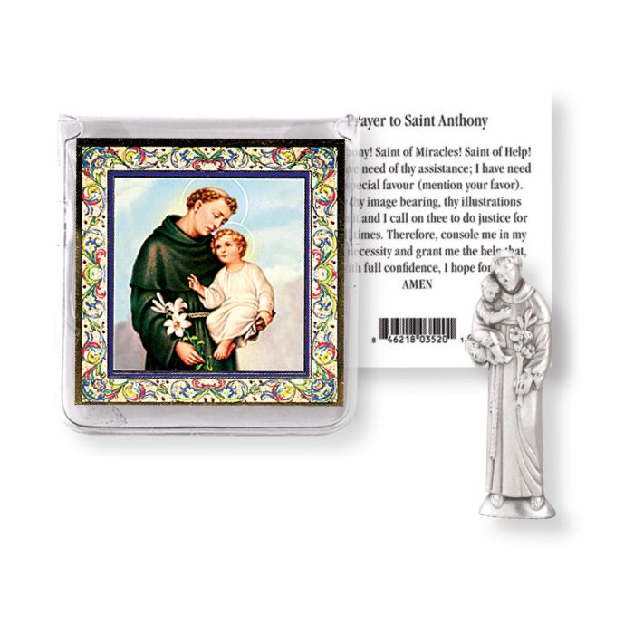 St. Anthony Prayer Card  Picture