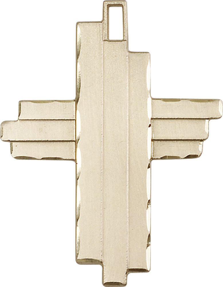 14kt Gold Filled Cross Medal
