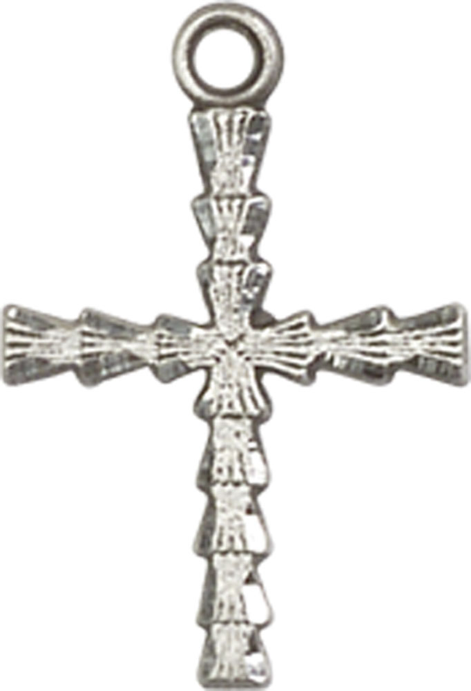 Sterling Silver Cross Medal