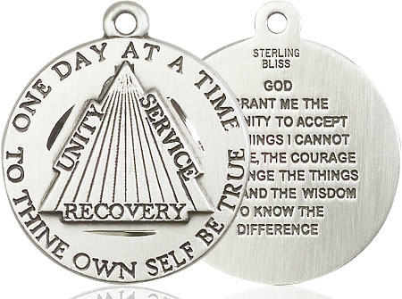 Sterling Silver Recovery Medal