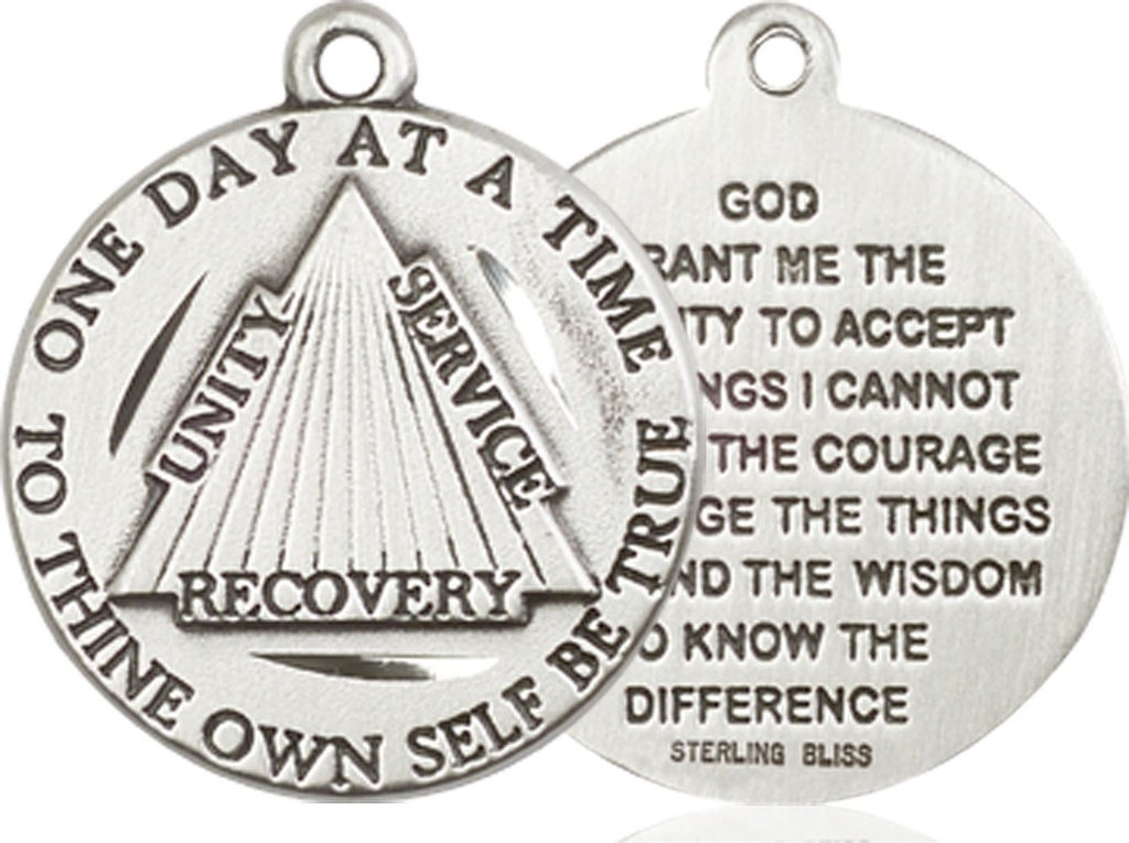 Sterling Silver Recovery Medal