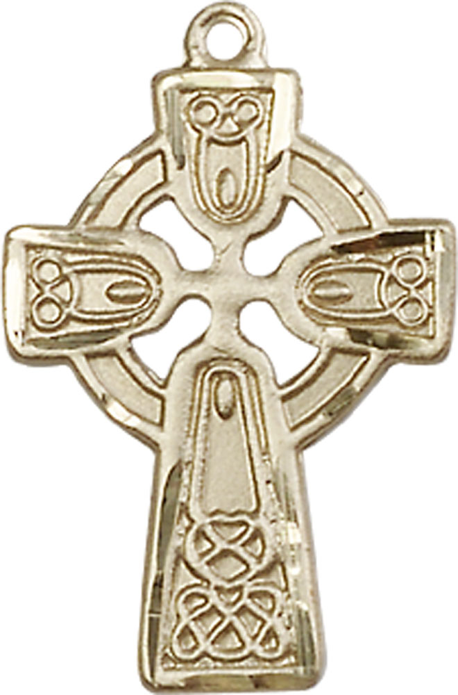 14kt Gold Celtic Cross Medal