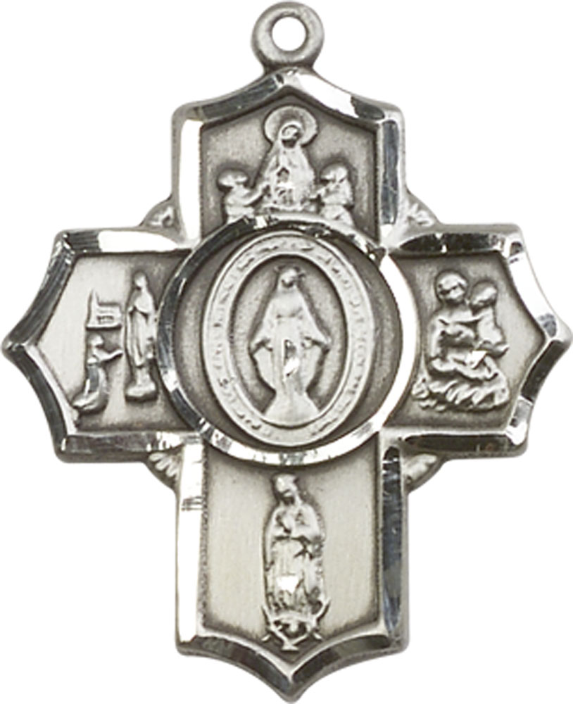 Sterling Silver Apparitions Medal