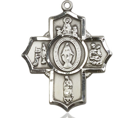 Sterling Silver Apparitions Medal