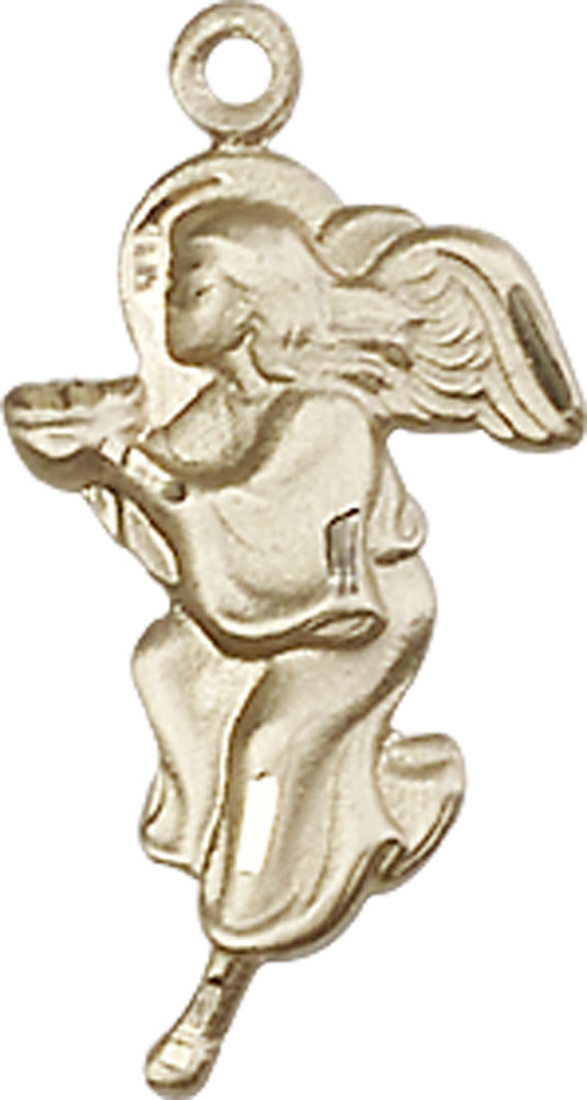 14kt Gold Filled Guardian Angel Medal
