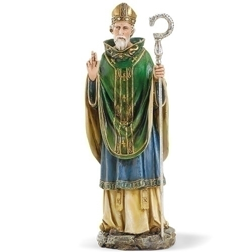 10.5&quot; St. Patrick Figure