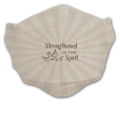 Strengthened By The Spirit Confirmation Face Mask