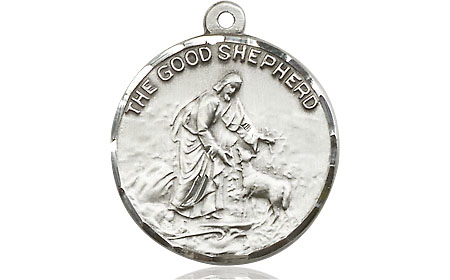 Sterling Silver Good Shepherd Medal