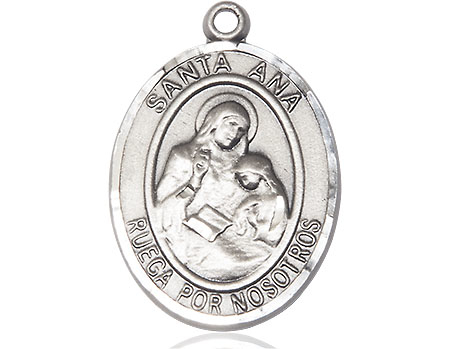 Sterling Silver Santa Ana Medal